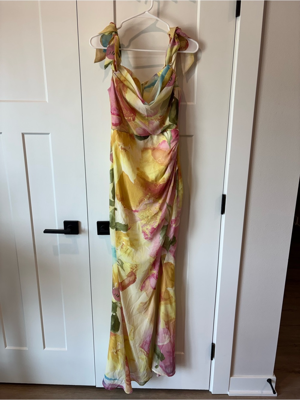Baltic Born Allegra Off Shoulder Maxi Dress Floral Small